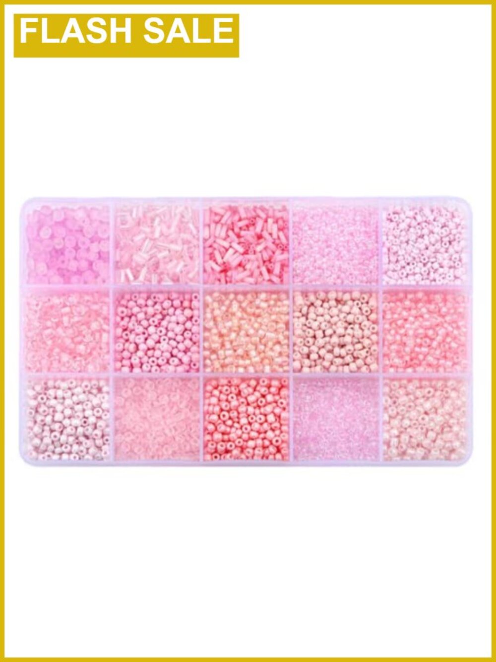 Glass Seed Bugle Tube Beads Kit Jewelry Making DIY Craft